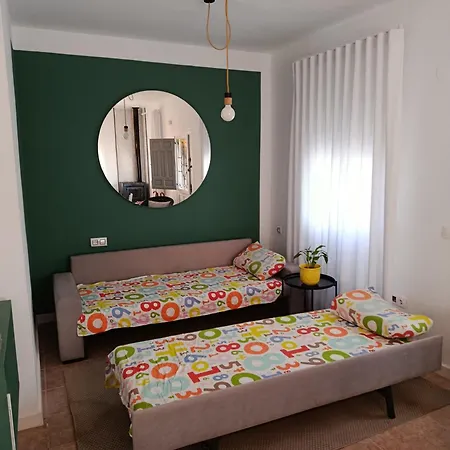 Semesterbostad Casa El Cerrito, Con Fantastico Patio Con Barbacoa Y Vistas A La Montana