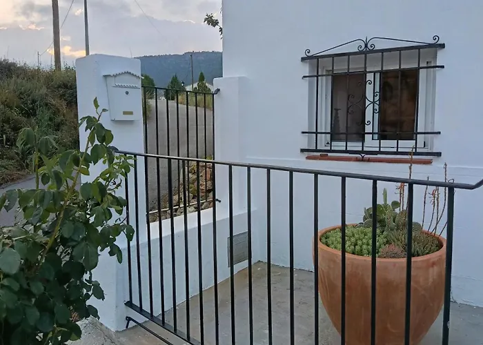 Casa El Cerrito, Con Fantastico Patio Con Barbacoa Y Vistas A La Montana Semesterbostad Los Cerezos