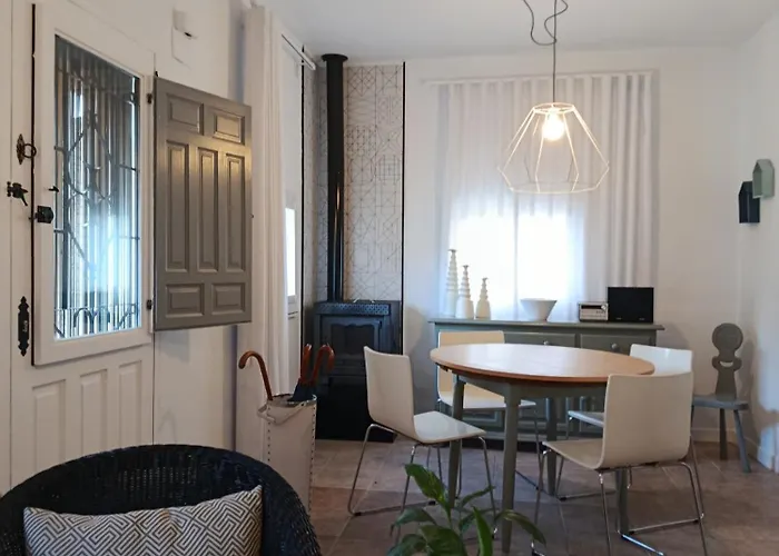 Casa El Cerrito, Con Fantastico Patio Con Barbacoa Y Vistas A La Montana Semesterbostad *